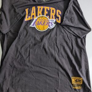 Mitchell & Ness Black Graphic Tee